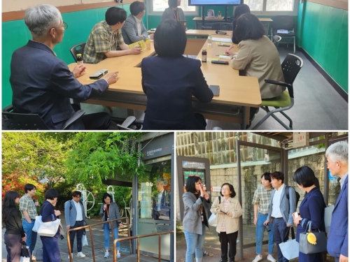 [맞춤지원팀]  부산뇌병변복지관, 선진지 방문으로...