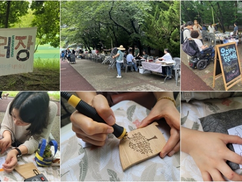 [성장이음팀] 마을이음터 '문산마을 민들레장' 우...